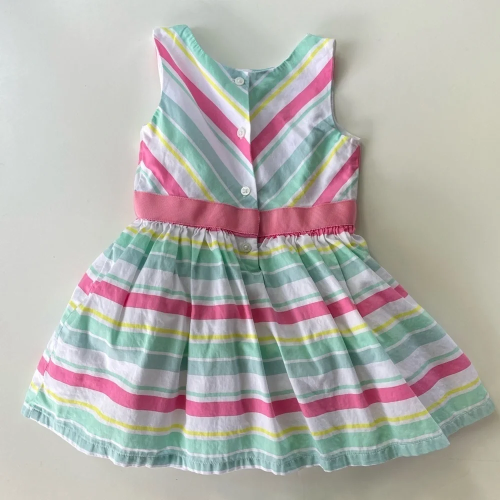 Carter’s Toddler Girl Stripped Dress Sz 2T